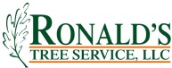 Ronalds tree service logo